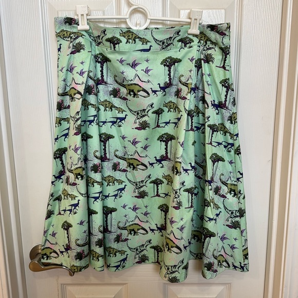 Lindy Bop Dresses & Skirts - Excellent used Lindy Boo Dinosaur skirt size 14